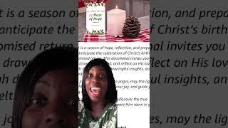 Daily Advent Christmas Devotional  What is Advent [upl. by Showker887]