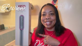 TYMO Hair Straightening Comb Unboxing and Demonstration [upl. by Ecidnak]