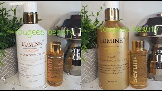 Lumine Carrot And Gold  Beat Lotion Caramel Skin [upl. by Tearle]