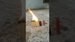 experiment fireworks testingcracker crakerstesting viral short [upl. by Navis]