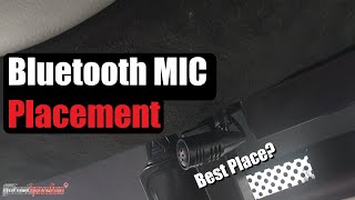 Bluetooth Microphone  Mic Installation and Placement  AnthonyJ350 [upl. by Virgil563]