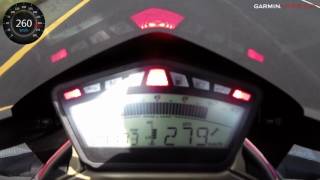 2010 Ducati Streetfighter 1098s Top Speed [upl. by Irafat]