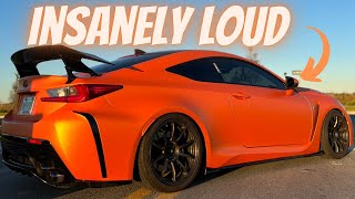 THE LEXUS RCF… THE BEST SOUNDING V8 ON THE MARKET [upl. by Bolt]