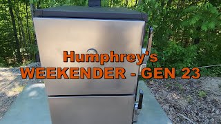 Humphreys Weekender  gen23 BBQ Smoker Overview [upl. by Dario625]