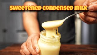 How to make sweetened condensed milk is it worth it [upl. by Hagi]