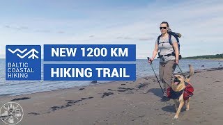 New long distance hiking trail in Estonia  Baltic Coastal Hiking [upl. by Engelbert704]