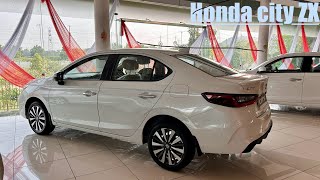 All new 2024 Honda City ZX MT ₹1505 lakh  updated Honda city top model zx review [upl. by Atirehc59]