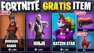 KOSTENLOSER Rucksack 💎 Renegade Raider im Shop 🎁 Neue Skins und Tänze  Fortnite Leaks Deutsch [upl. by Schecter834]