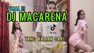 DJ MACARENA TIKTOK MANADO BAGOYANG [upl. by Atibat333]