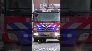 BRANDWEER HENDRIK AMSTERDAM MET SPOED TIJDENS KONINGSDAG 2024 feuerwehr firebrigade emergency [upl. by Kall739]