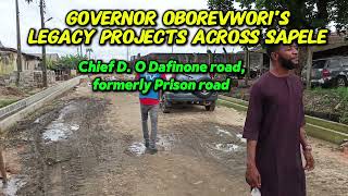 Sapele and Governor Oborevworis landmark legacy road projects [upl. by Anaimad]