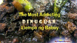 The Most Addicting Dinuguan Liempo ng Baboy [upl. by Chabot]