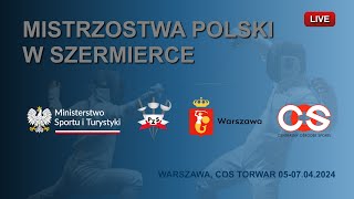 p17MISTRZOSTWA POLSKI SENIORÓW W SZERMIERCE [upl. by Nywde]