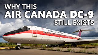 Why This Air Canada DC9 Existed in 2022 [upl. by Ahsak123]