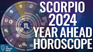 Scorpio 2024 Horoscope ♏ Year Ahead Astrology [upl. by Arihsa]