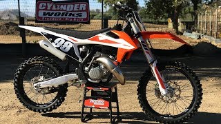 First Ride 2019 KTM 125SX 2 Stroke  Motocross Action Magazine [upl. by Durston762]