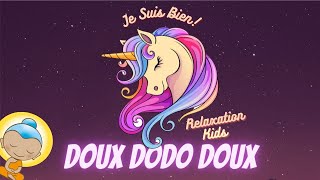 Relaxation Du Sommeil Enfant  Dodo Doux De La Licorne 🦄 5min Relax et 1h Musique Ambiance Magique ⭐ [upl. by Okuy]