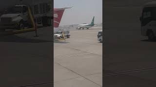 Iraqi Airways Taxiing at DXB Dubai to BSR Basra Iraq iraqiairways 737max basra music [upl. by Etyam623]