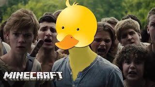 ¡¡UN PATO EN UN LABERINTO  THE MAZE RUNNER EN MINECRAFT [upl. by Rubie221]