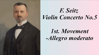 Seitz Concerto No5 Op22 1st Movement in DMajor [upl. by Browne]