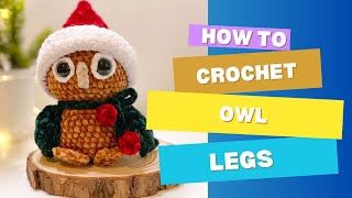 Can You Really Crochet Owl Legs That Look This Real [upl. by Northrop]