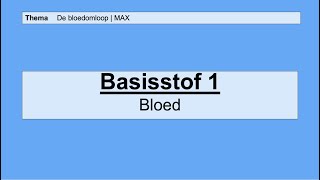 VMBO HAVO 2  De bloedsomloop  1 Bloed  8e editie  MAX [upl. by Nedi140]