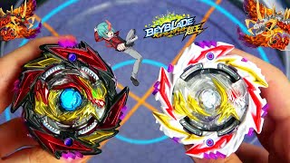 DEATH DIABOLOS VS ABYSS DIABOLOS Bullet Generate Beyblade Burst Sparking ベイブレードバースト超王 [upl. by Charmion102]