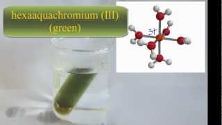 Complex Ions The chemistry of Chromium Complexes [upl. by Rehtaeh]