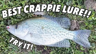 The BEST CRAPPIE Lure Spring Crappie Fishing [upl. by Assirrak]