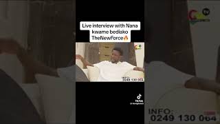 Live Interview with Nana Kwame Bediako THE NEW FORCE news kumasi africa thenewforce [upl. by Yruok]