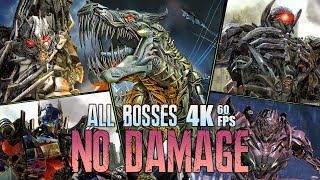 TRANSFORMERS SHADOWS RISING ARCADE ALL BOSSES【SOLO  NO DAMAGE】4K60ᶠᵖˢ with ENDING [upl. by Tikna564]