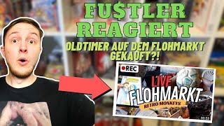 Wir kaufen einen Oldtimer auf dem Trödelmarkt LIVE Flohmarkt Haul  fustler Reaction [upl. by Corvese508]