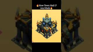 How Strong Is Town hall 17🤔😱👽 Clash Of Clans shorts [upl. by Simaj]