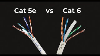 Cat5e Vs Cat6 Internet Cable Is it Faster [upl. by Mok48]