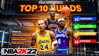 ALL THE BEST BUILDS in NBA 2K22 • BEST BADGES  GUARD amp CENTER BUILDS for CURRENT GEN  NEXT GEN [upl. by Anglo260]