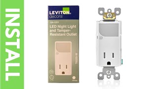 How to Install an Electrical Wall Outlet  Leviton [upl. by Eleda]