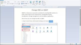 PureVPN Guide Change DNS on QNAP [upl. by Odracer]