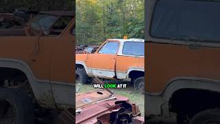 Crazy Doors on a ‘74 Ramcharger 🤪 [upl. by Olnton440]