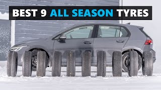 9 of the BEST All Season  All Weather Tires for 2021 [upl. by Euqinu]