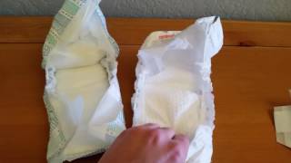 5 Diaper Comparison Huggies VS Pampers VS Honest Compnay [upl. by Orton]