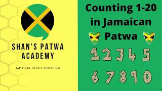 Learn Jamaica Patois Counting 120 Jamaican Patwa Jamaican Creole Jamaican Language [upl. by Yedorb609]