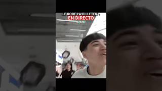 Le ROBE La BILLETERA EN DIRECTO y PASO ESTO… 🧤😈  Fvnkito shorts humor robo [upl. by Ellenwahs]