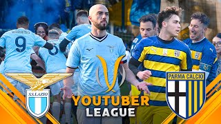 LAZIO  PARMA ⚽️🏆 YOUTUBER LEAGUE  GIORNATA 2 [upl. by Enaled]