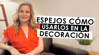 🔥CÓMO USAR ESPEJOS EN LA DECORACIÓN🔥💯 [upl. by Enelime935]