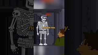 The skeleton guards the treasure💰🦴futurama series [upl. by Eart]