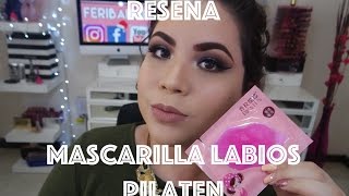 RESEÑA MASCARILLA PARA LABIOS PILATEN ♥ FERIBARUE [upl. by Pincus]