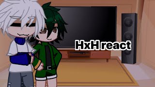 HxH react to voice over parody •read description• reaction recommended [upl. by Welby]