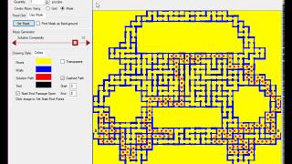 Create Colorful Wild Shaped Complex Mazes with Puzzle Maker Pro  Mazes 2D Squares [upl. by France289]