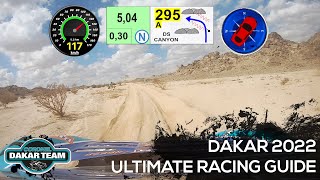 Ultimate Dakar guide a full stage with roadbook and multiple onboards  Dakar Rally 2022 [upl. by Wilhelm397]