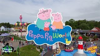 Peppa Pig World ALL RIDES AND ATTRACTIONS at Paultons Park [upl. by Eedrahs493]